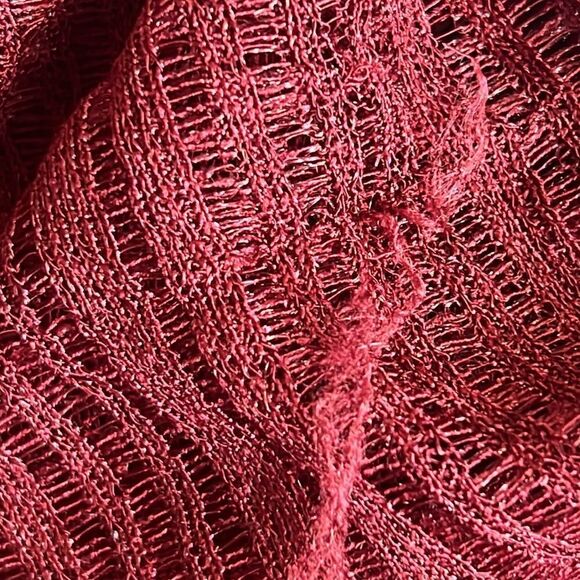 Free People Walk In The Park Maxi Dress Red L - Picture 8 of 8